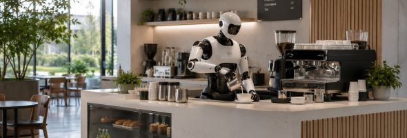 South Korea’s Robot Cafés: How b;eat Is Changing Coffee Culture
