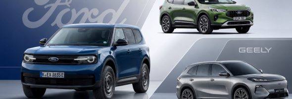 Ford and Geely Will Jointly Build New Electric and Hybrid SUVs