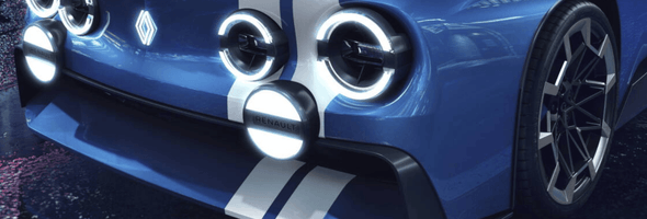 Renault Revives Its Legendary 8 Gordini as a 270-HP Electric Coupe