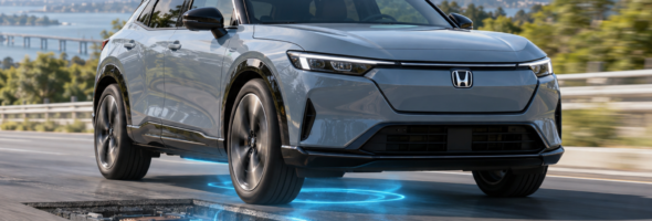 Honda Is Building Roads That Charge EVs While You Drive